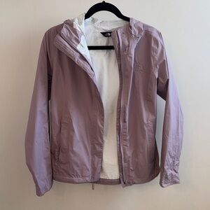 The North Face Women's Hooded Shell Jacket - Mauve Lavender